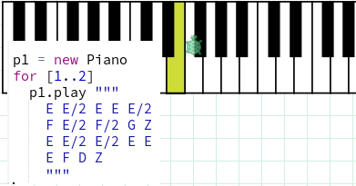 Example Pencil Code Jam - Song